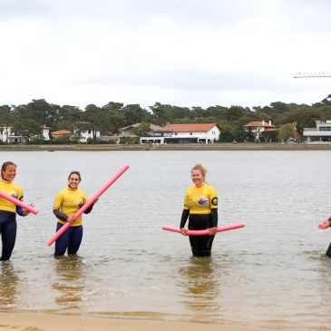 Premier cours d’Aquagym en mer !
