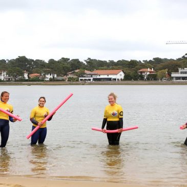 Premier cours d’Aquagym en mer !